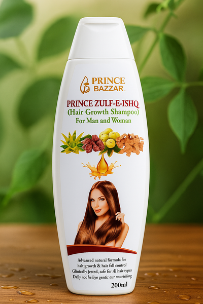 Zulf-e-Ishq hair growth shampoo